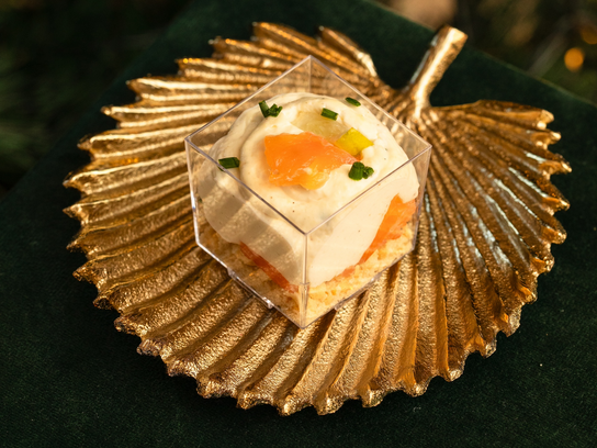 Mini Tiramisù Salé - Tiramisu Saumon fumé