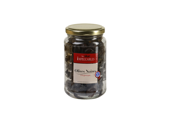 Olives noires à la grecques 37 cl