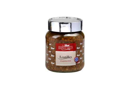 Lentilles à la graisse d'oie 37 cl