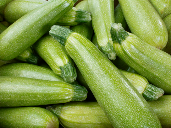 Courgettes blanches