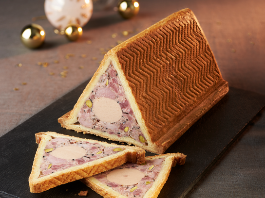 Pâté en croûte pyramide des saveurs