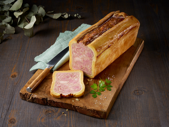 Pâté en croûte de volaille et marrons