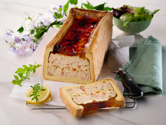 Pâté en croûte crémeux au thon