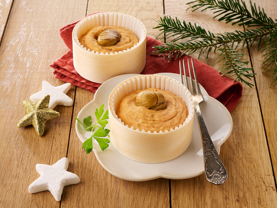 Écrasé de patates douce et marrons