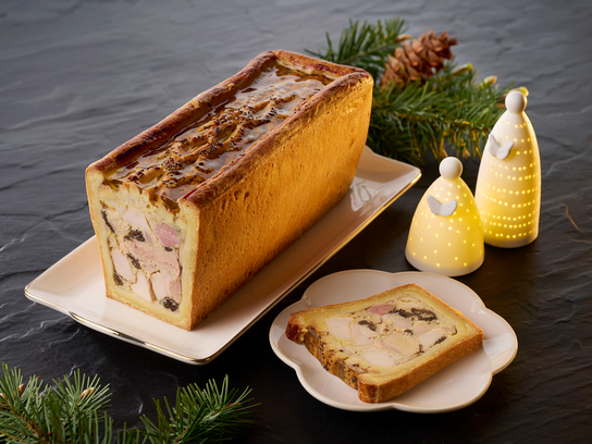 Pâté croûte poulet Bresse Morilles Vin Jaune