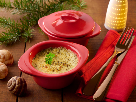 Cocotte aux champignons & aux escargots