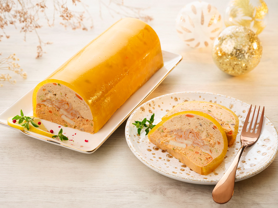 Bûche de langouste thym & citron