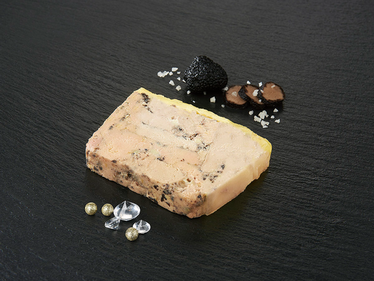 Foie gras de canard truffé