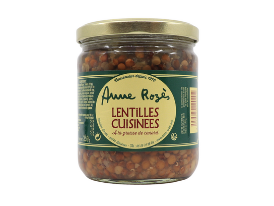 Lentilles cuisinées 359g - Anne Rozès