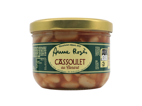 Cassoulet au canard 442g - Anne Rozès