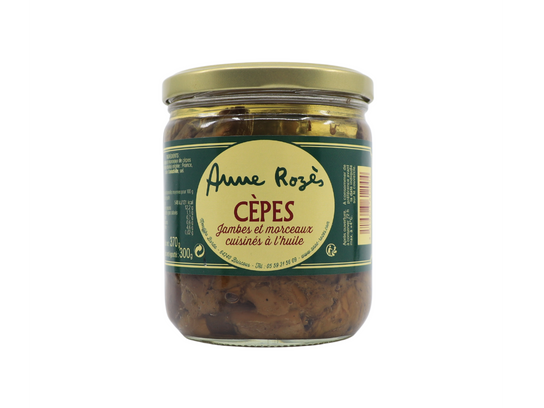 Cèpes cuisinés 370g - Anne Rozès