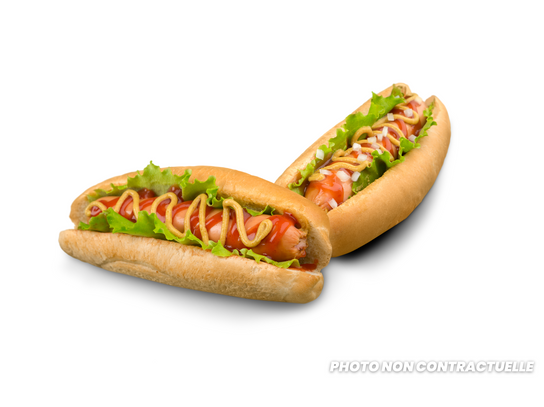 Lot Hot Dog x 4