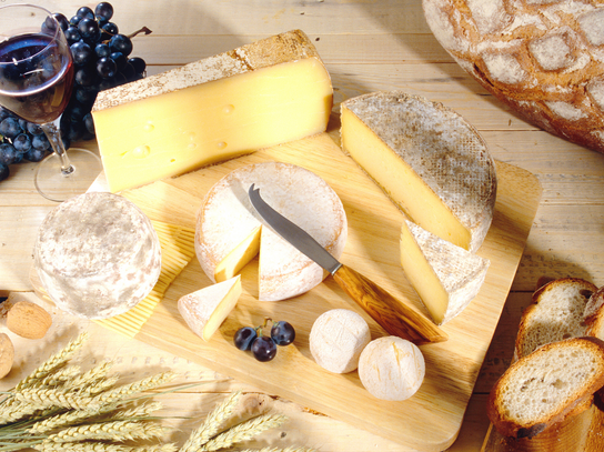 Plateau de fromages - fin de repas