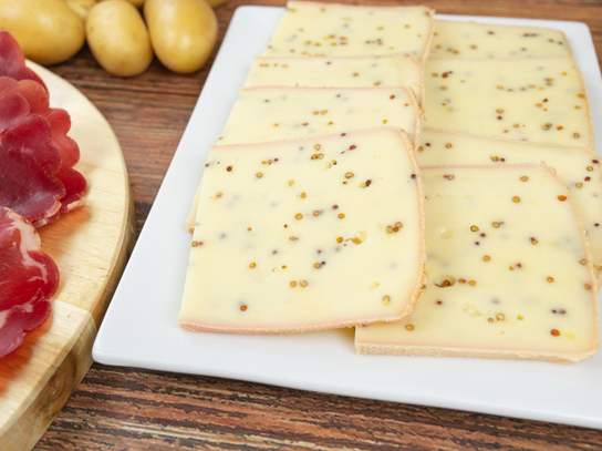 Raclette au lait cru - Moutarde