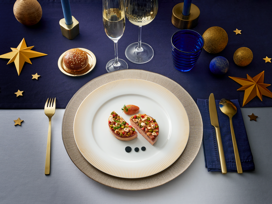 Entrée : Foie gras de canard