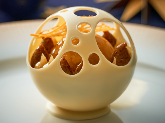 Dessert : Noisette-Poire