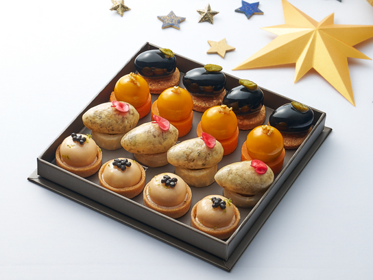 Coffret Thalie, 16 pièces salées
