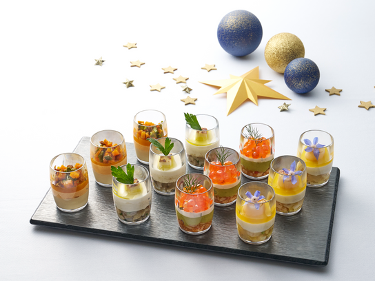 Coffret Clio, 12 verrines salées