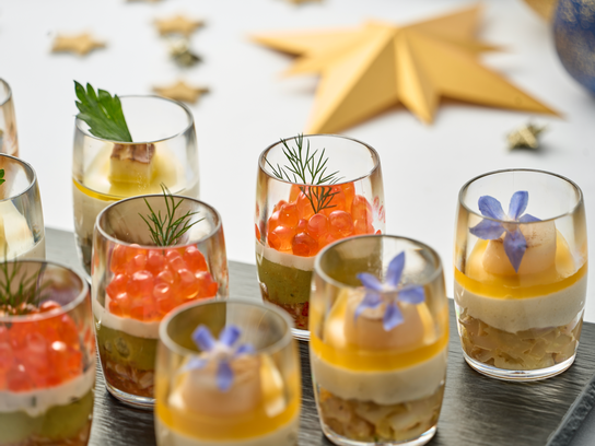 Coffret Clio, 12 verrines salées