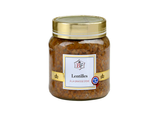 Lentilles à la graisse d'oie 37 cl