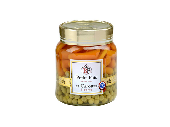 Petits pois extra fins et carottes à l'étuvée 37 cl