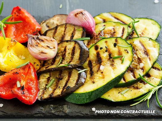 Pack légumes à griller au barbecue