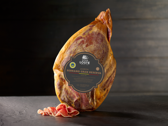 Jambon Serrano Gran Reserva - Maison Loste -  Tranches