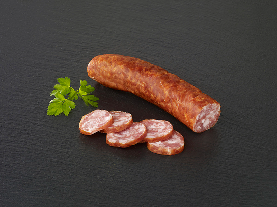 Saucisse de Montbéliard cuite