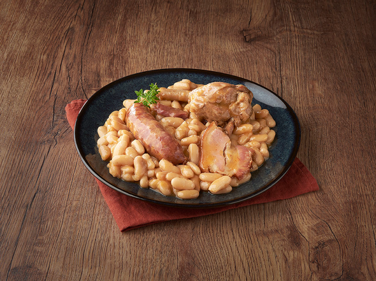 Cassoulet aux manchons de canard