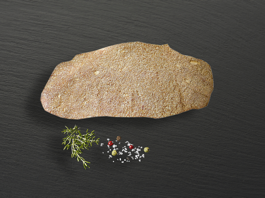 Escalope de veau panée