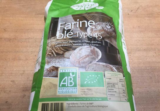 Farine bio type 45 les graminades