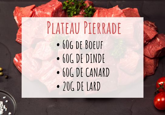 Plateau pierrade
