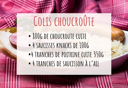 Colis choucroute