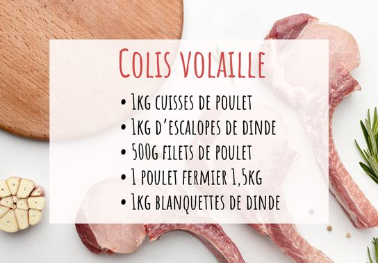 Colis volaille