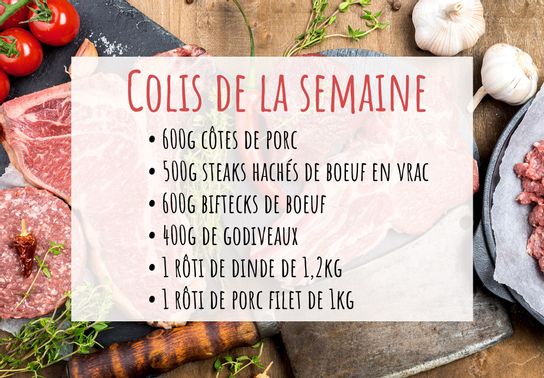 Colis de la semaine