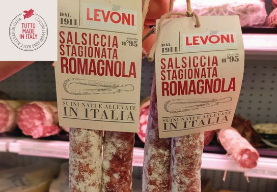 Salsiccia stagionata romagnola - en demi