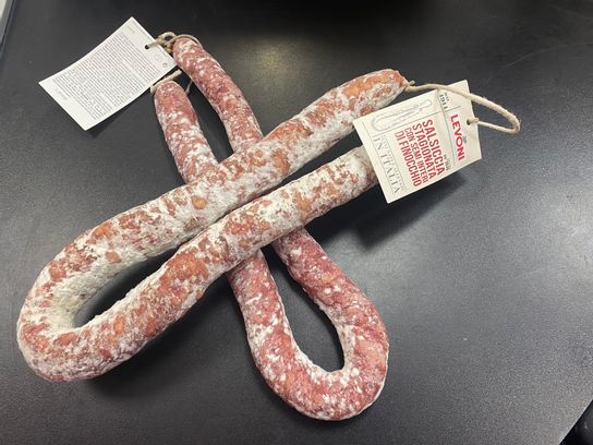 Saucisse sèche fenouil - moitié