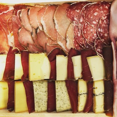 Composez votre raclette mixte 2pers : Fromage et charcuterie