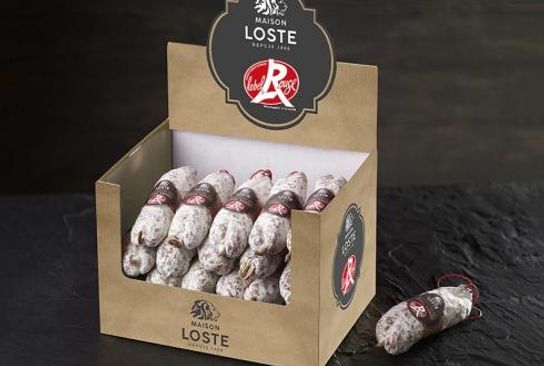 SAUCISSON SEC PUR PORC LABEL ROUGE