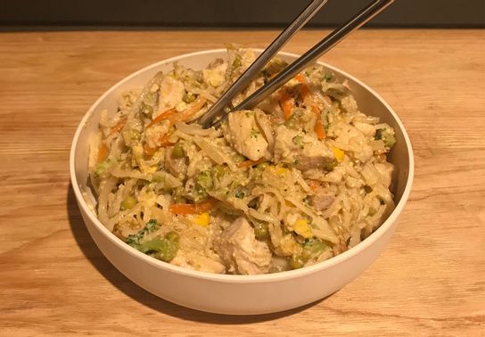 Poulet citronnelle au lait de coco - 2 personnes