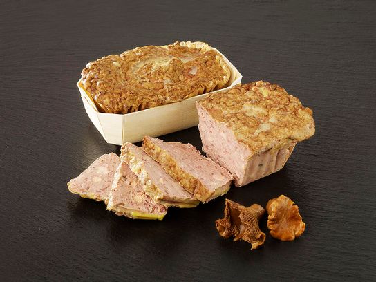 Pâté de foie gras aux girolles