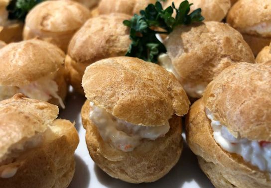 Petits choux farcis