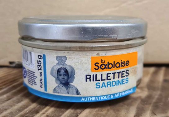 Rillettes de sardines 135g