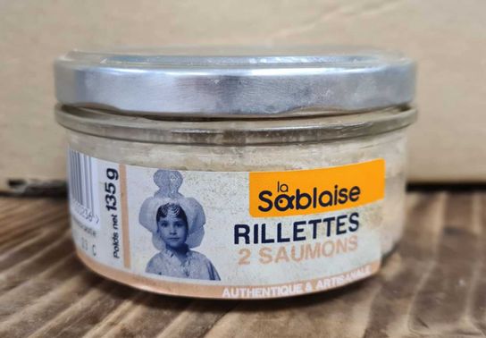 Rillette au  saumon 135g