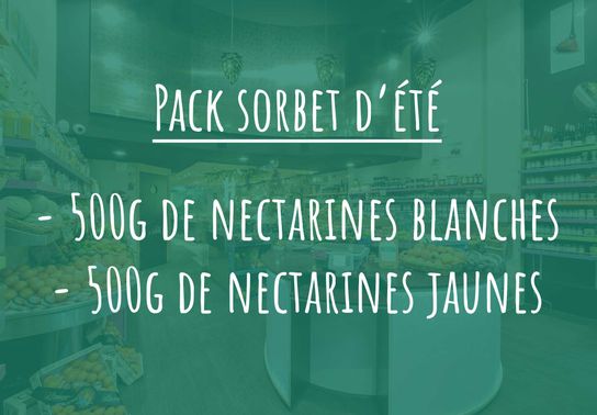 Pack sorbet d'été