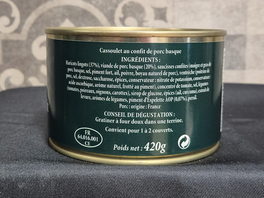 Cassoulet au porc basque