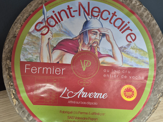 Saint nectaire fermier