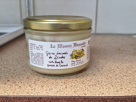 Gésier de dinde