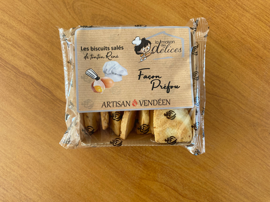 Les Biscuits Salés de Tonton René : FACON PREFOU