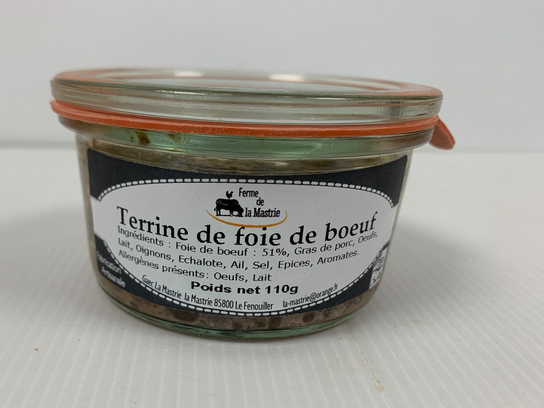 TERRINE DE FOIE DE BOEUF